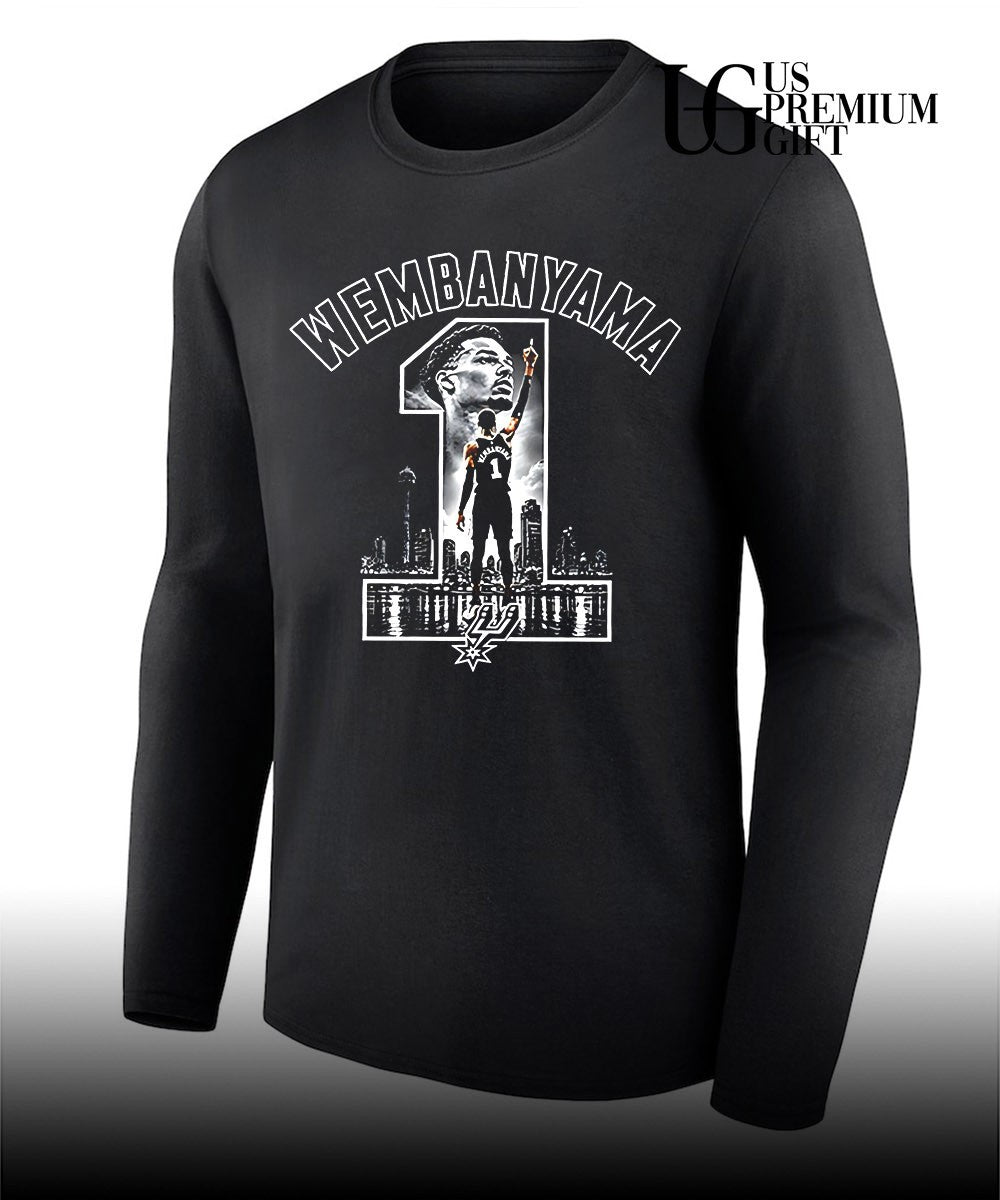 Victor Wembanyama San Antonio Spurs NBA Basketball 1 Wembanyama 2026 shirt Unisex
