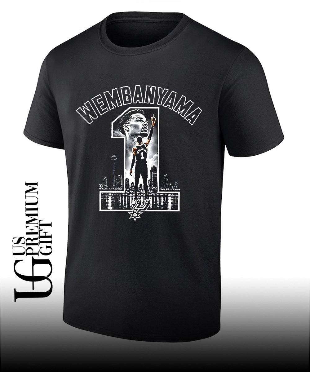 Victor Wembanyama San Antonio Spurs NBA Basketball 1 Wembanyama 2026 shirt Unisex