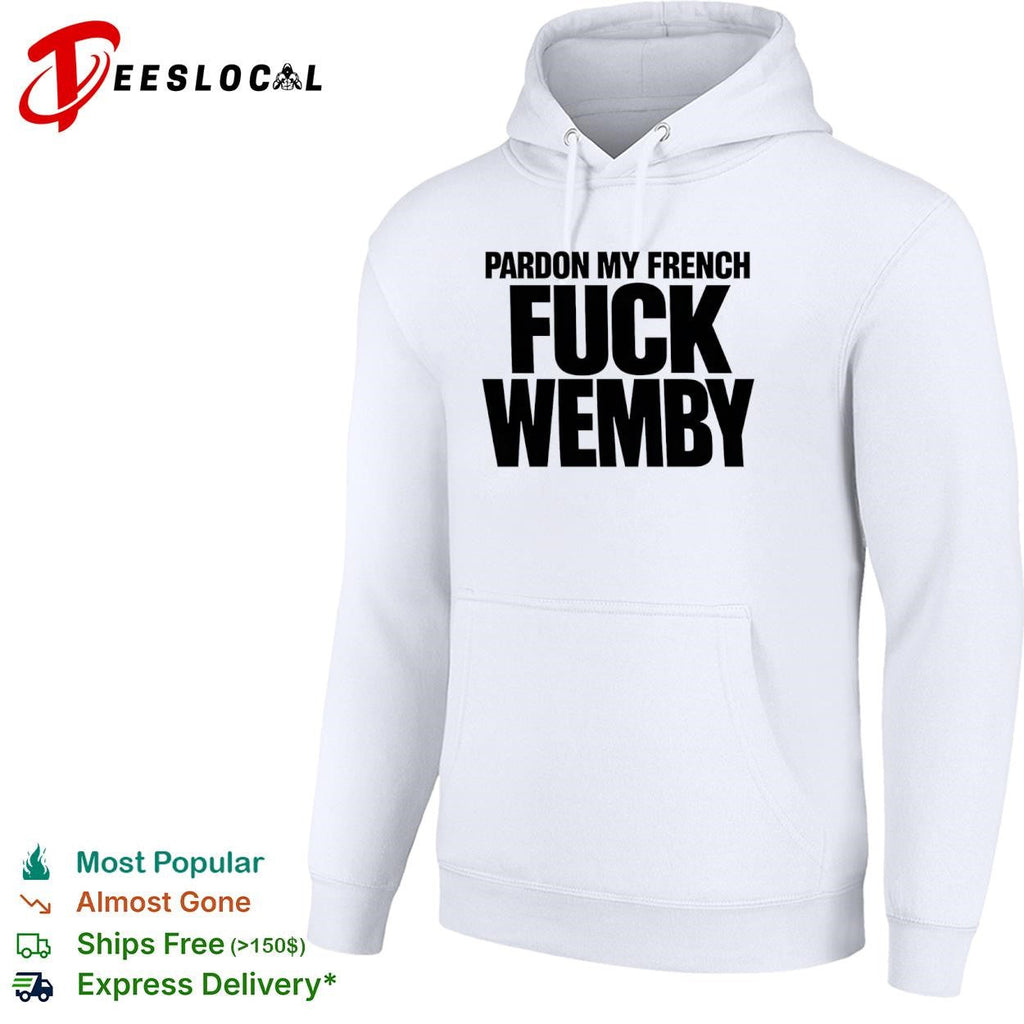 Victor Wembanyama San Antonio Spurs pardon my French basketball slogan typography shirt Unisex