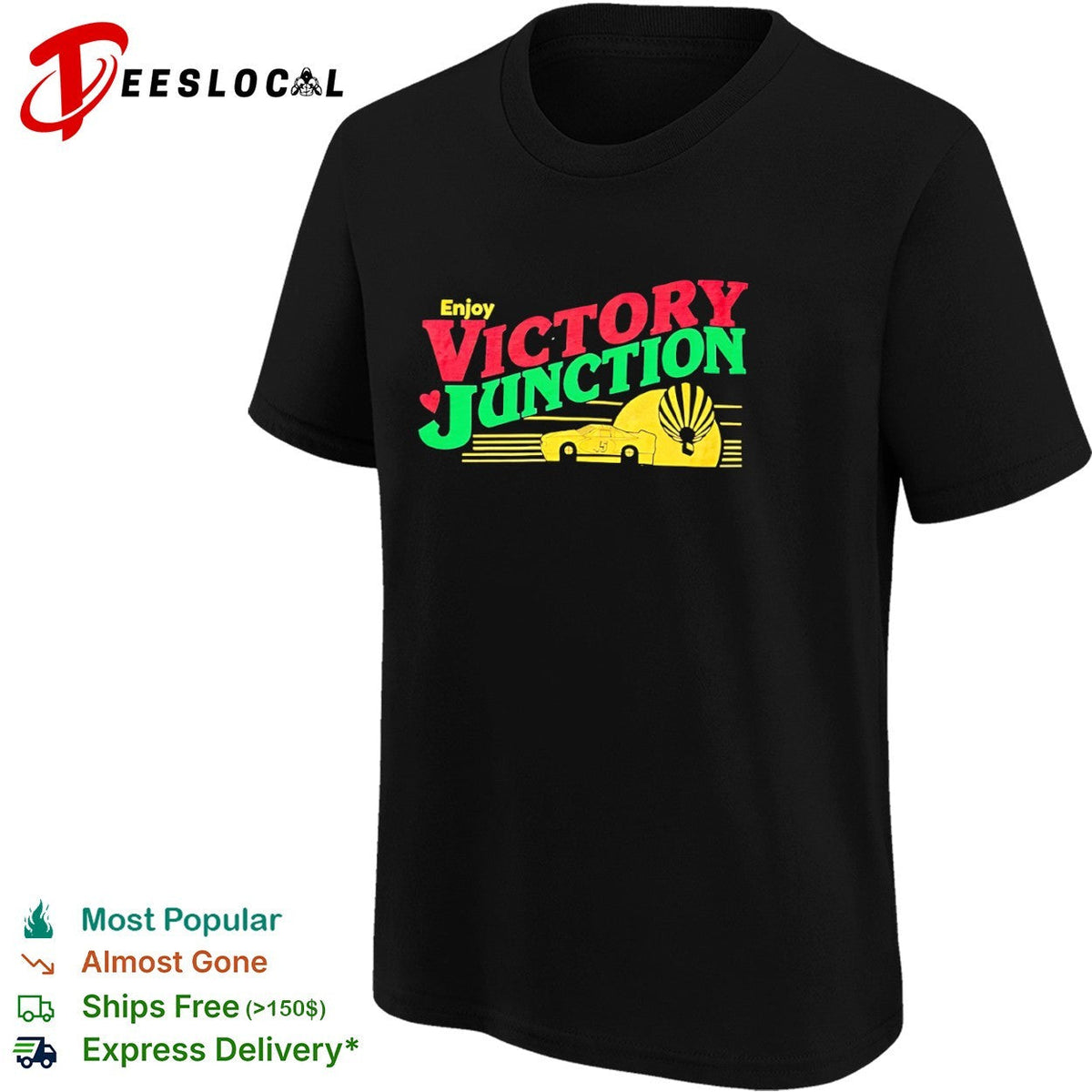 Victory Junction enjoy race car shirt Unisex