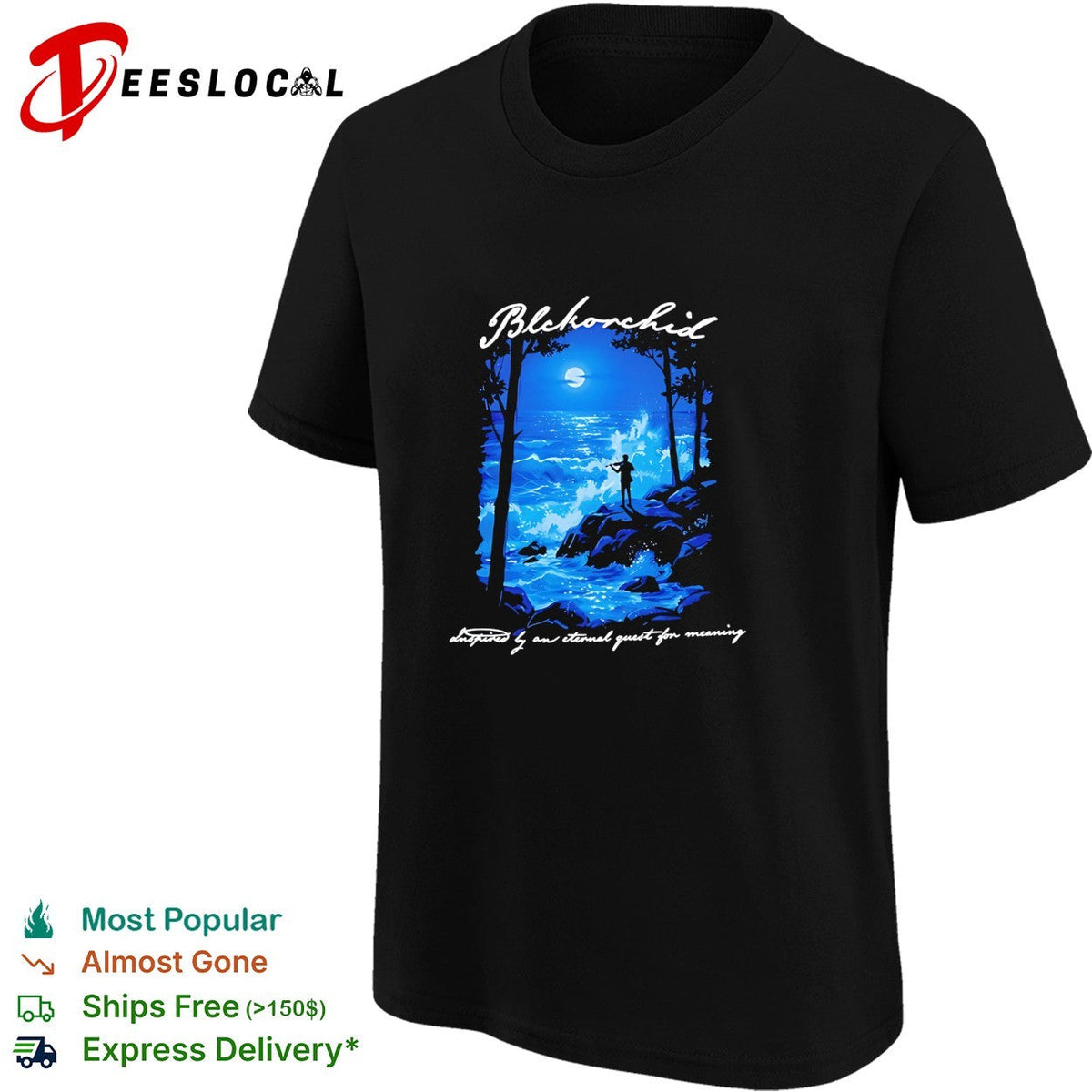Violin Blckorchid luspired by an eternal quest for meaning shirt Unisex