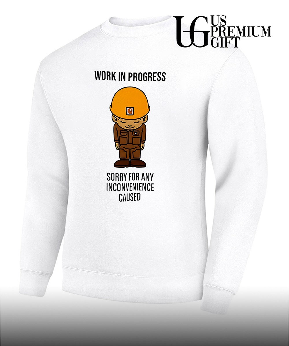 Virat Kohli wearing Work In Progress Sorry For Any Inconvenience Caused shirt Unisex