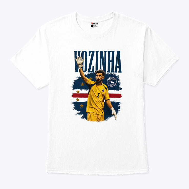 Vozinha Cabo Verde Goalkeeper T Shirt Unisex