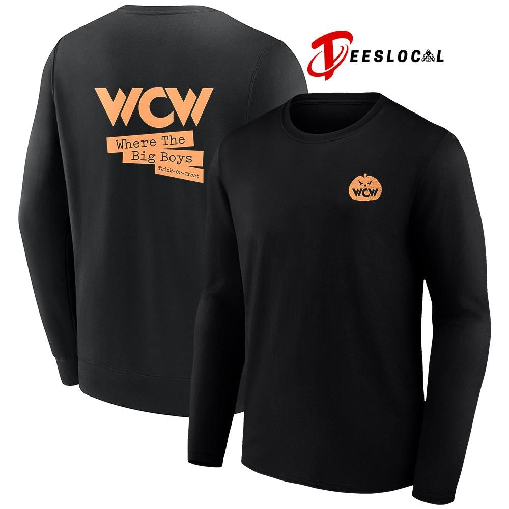 WCWHalloweenwherethebigboystrickortreatgraphicshirt Unisex