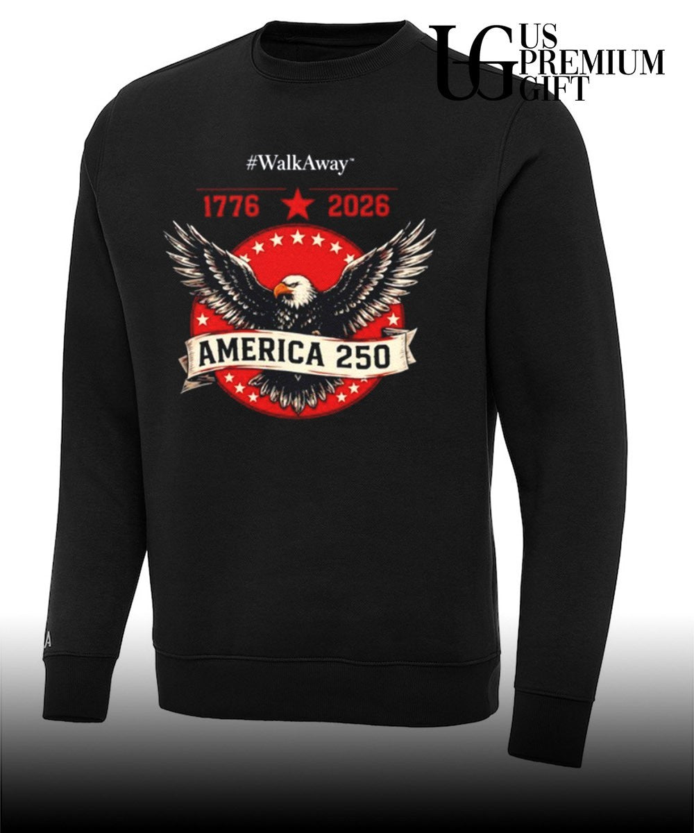 WalkAway America 250 1776 2026 Patriotic Eagle shirt Unisex