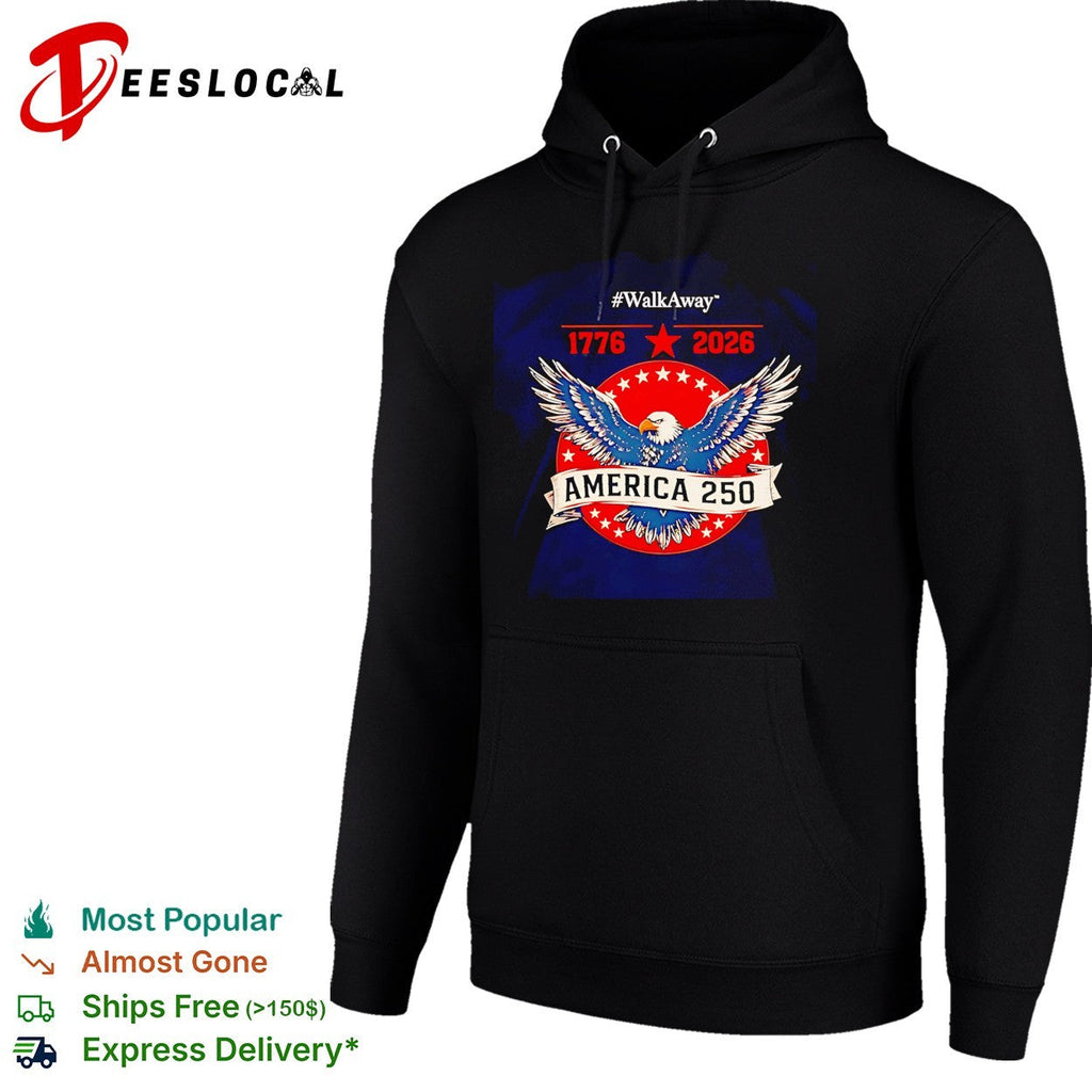 WalkAway America 250 1776 2026 Patriotic Eagle vintage shirt Unisex