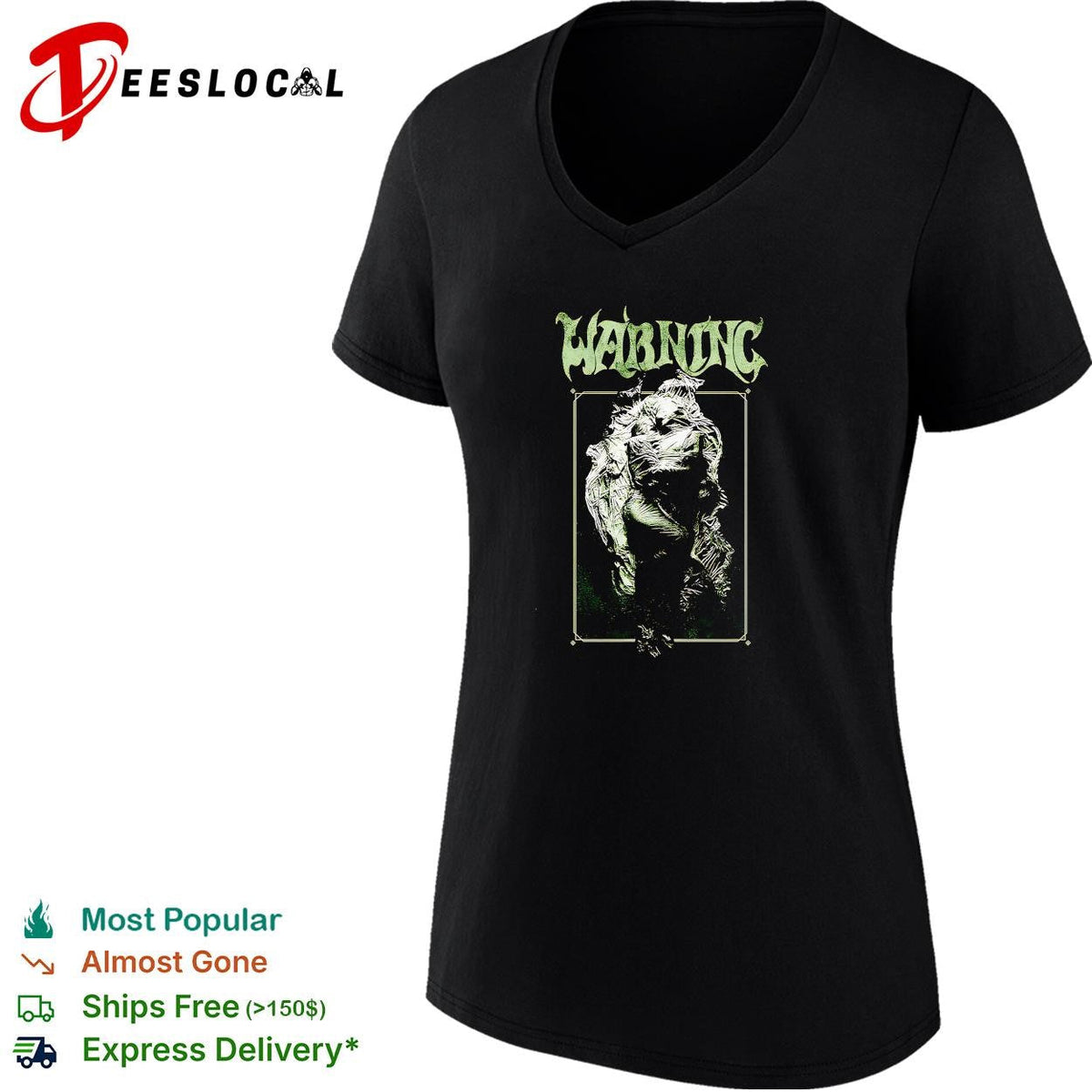 Warning The Doom Metal Band Patrick Walker Band Logo Heavy Metal Music Fan shirt Unisex
