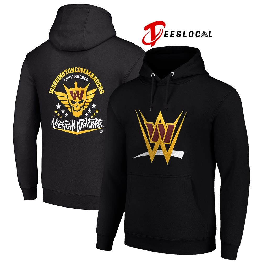 Washington Commanders x Cody Rhones American nightmare logo shirt Unisex