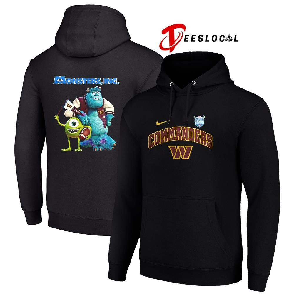 Washington Commanders x Monsters inc cartoon shirt Unisex