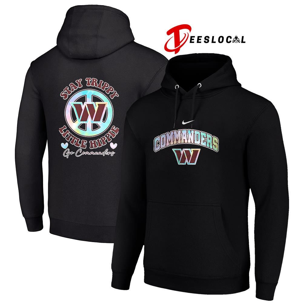Washington Commanders x stay trippy little Hippie logo shirt Unisex