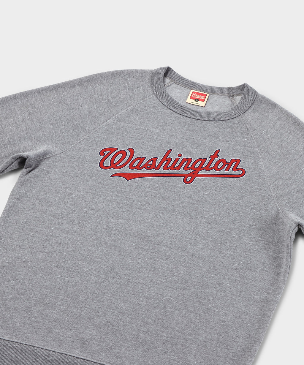 Washington Nationals Jersey Logo '09 Crewneck Unisex
