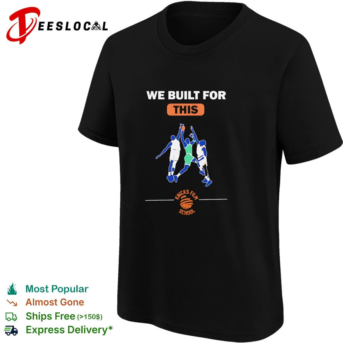 We Built for This Knicks Film School shirt Unisex