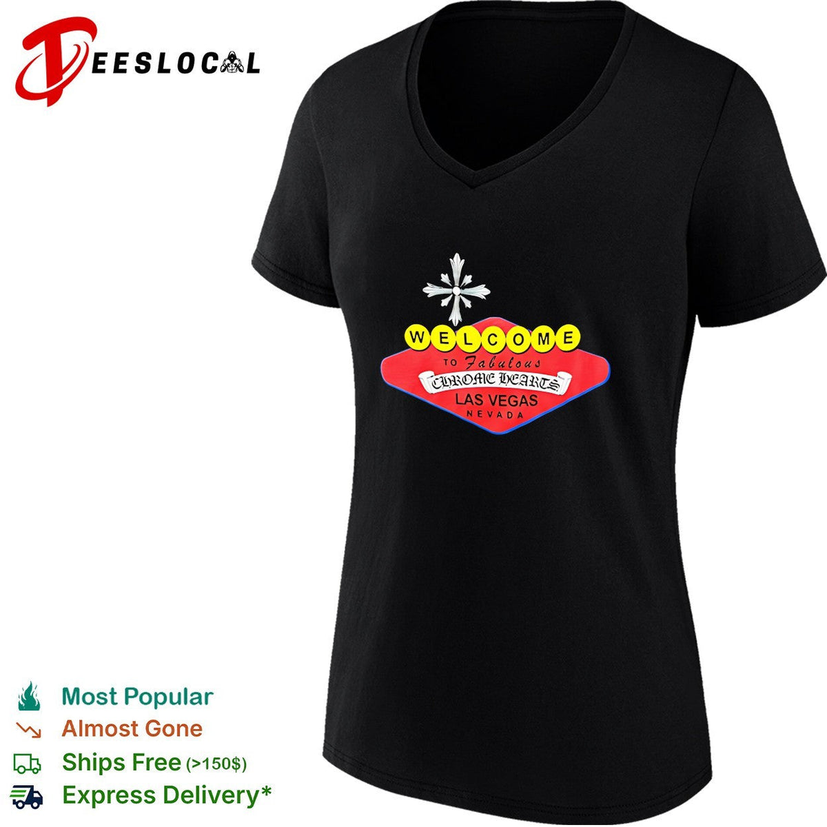 Welcome To Fabulous Chrome Hearts Las Vegas Nevada shirt Unisex