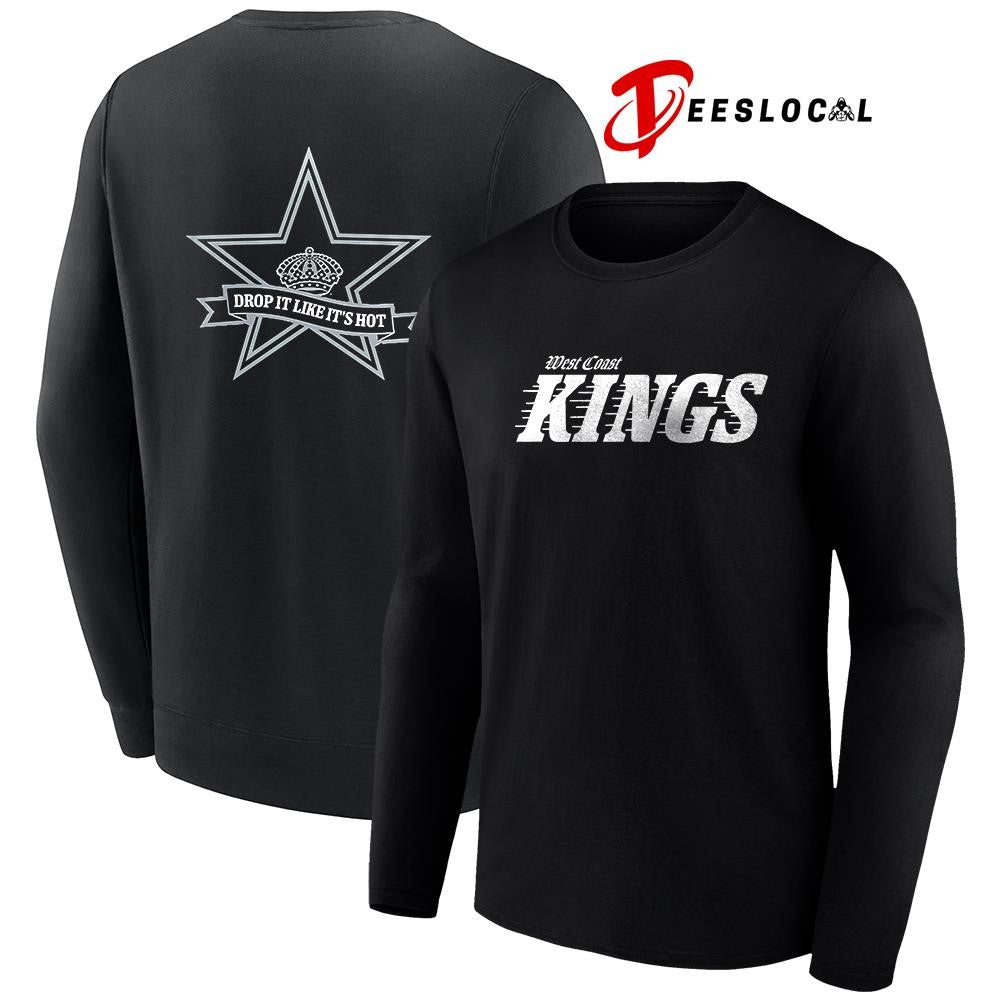 West Coast Los Angeles Kings x Back history month drop it like it’s hot logo shirt Unisex