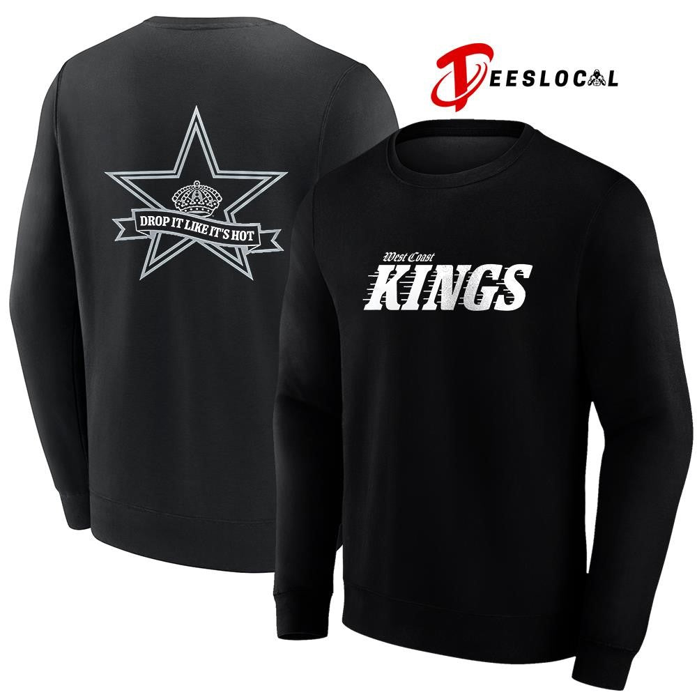 West Coast Los Angeles Kings x Back history month drop it like it’s hot logo shirt Unisex