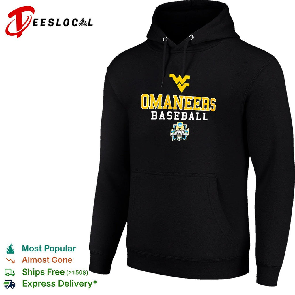 West Virginia Mountaineers Baseball 2024 College World Series Omaha shirt Unisex