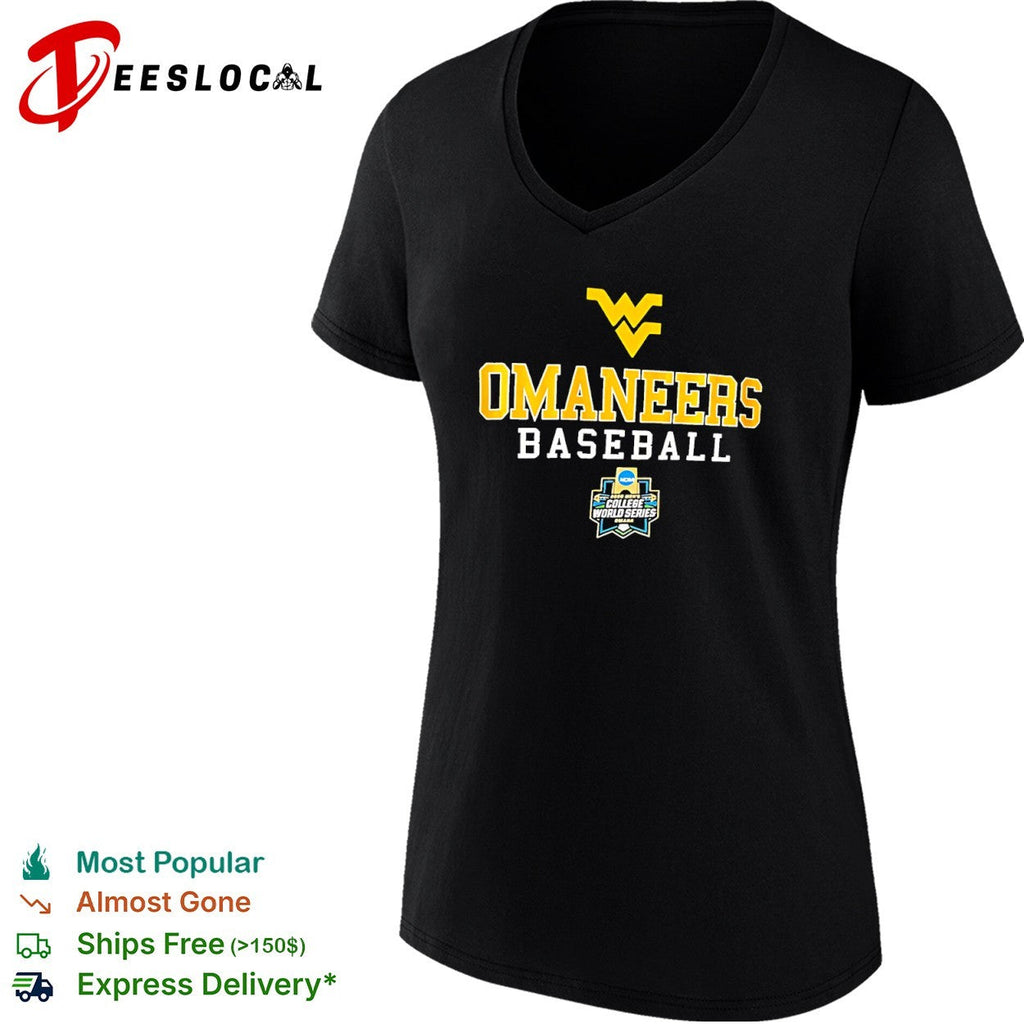 West Virginia Mountaineers Baseball 2024 College World Series Omaha shirt Unisex