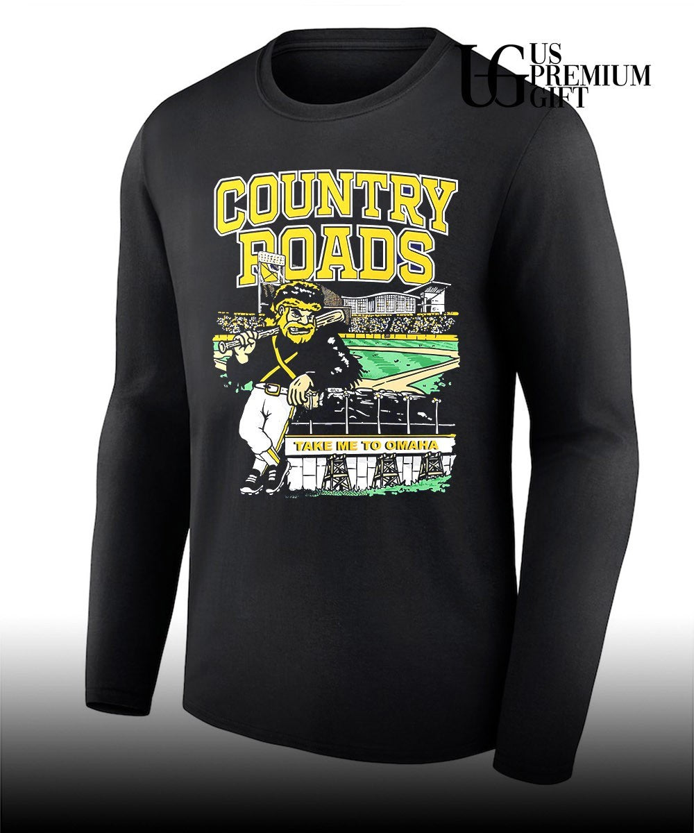 West Virginia Mountaineers Baseball NCAA Country Roads Take Me to Omaha 2026 shirt Unisex