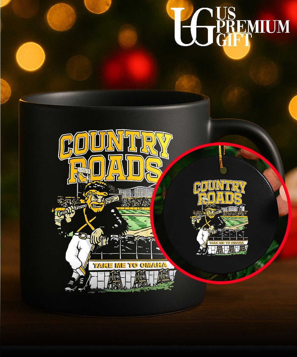 West Virginia Mountaineers Baseball NCAA Country Roads Take Me to Omaha 2026 mascot shirt Unisex