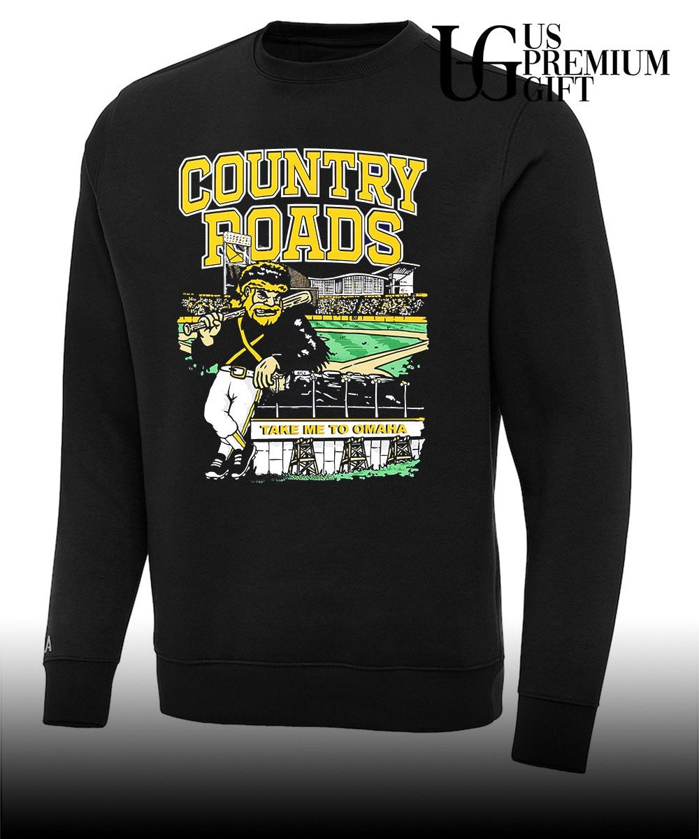 West Virginia Mountaineers Baseball NCAA Country Roads Take Me to Omaha 2026 shirt Unisex
