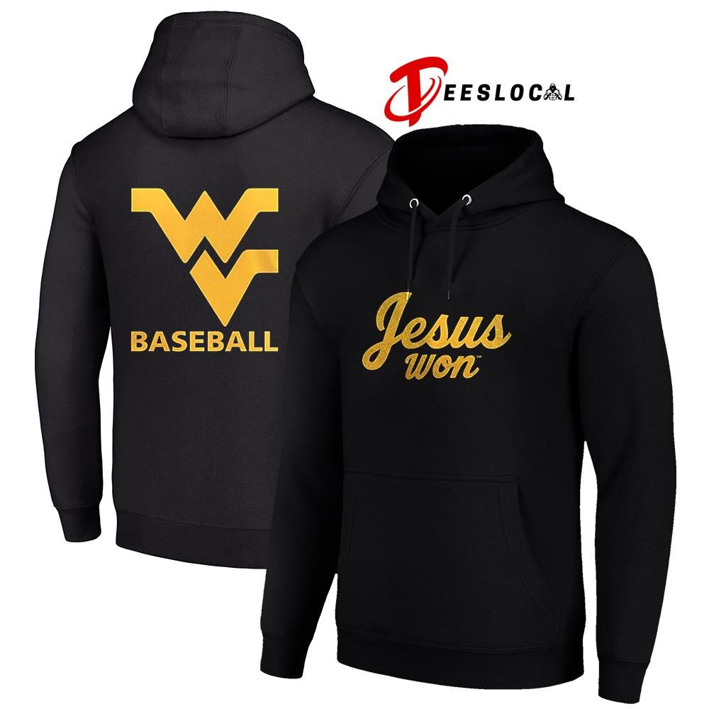 West Virginia Mountaineers Jesus won logo shirt Unisex