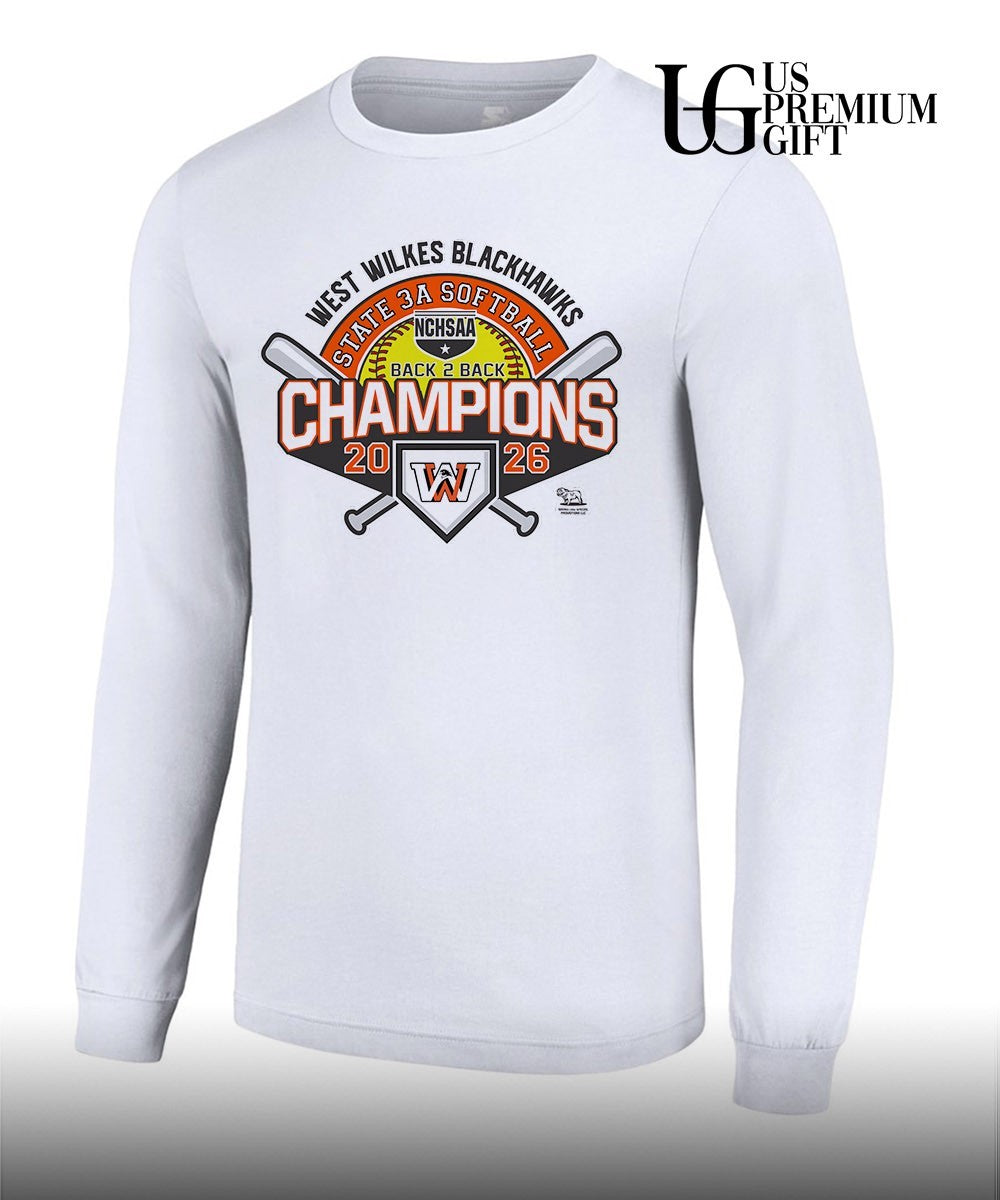 West Wilkes Blackhawks NCHSAA 3A Softball State Champions 2026 shirt Unisex