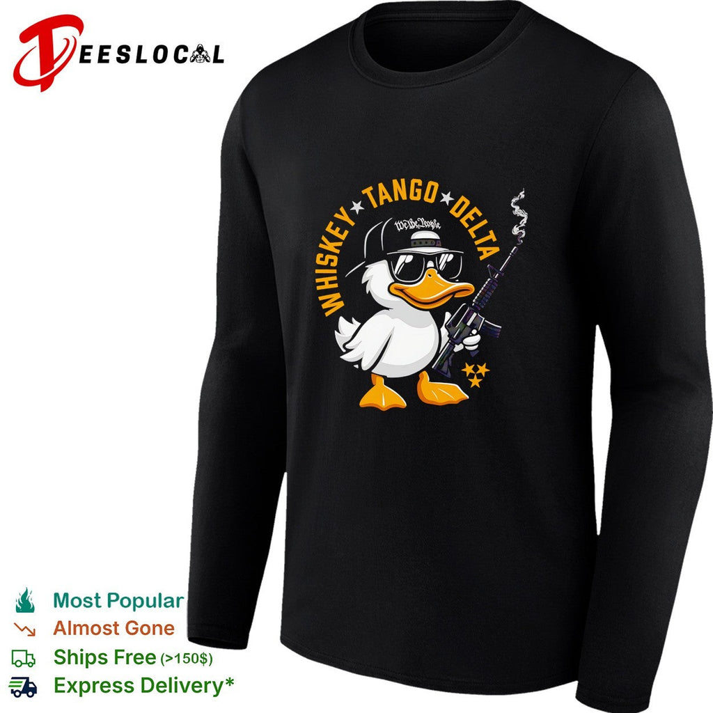 Whiskey Tango Delta duck We the People cool cap shirt Unisex