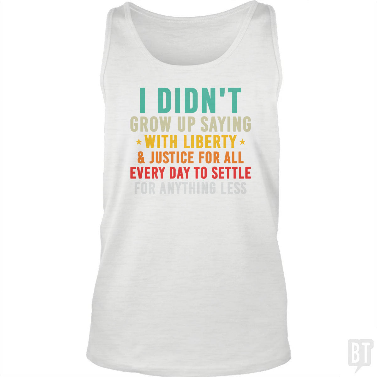 Justice For All Tank Top