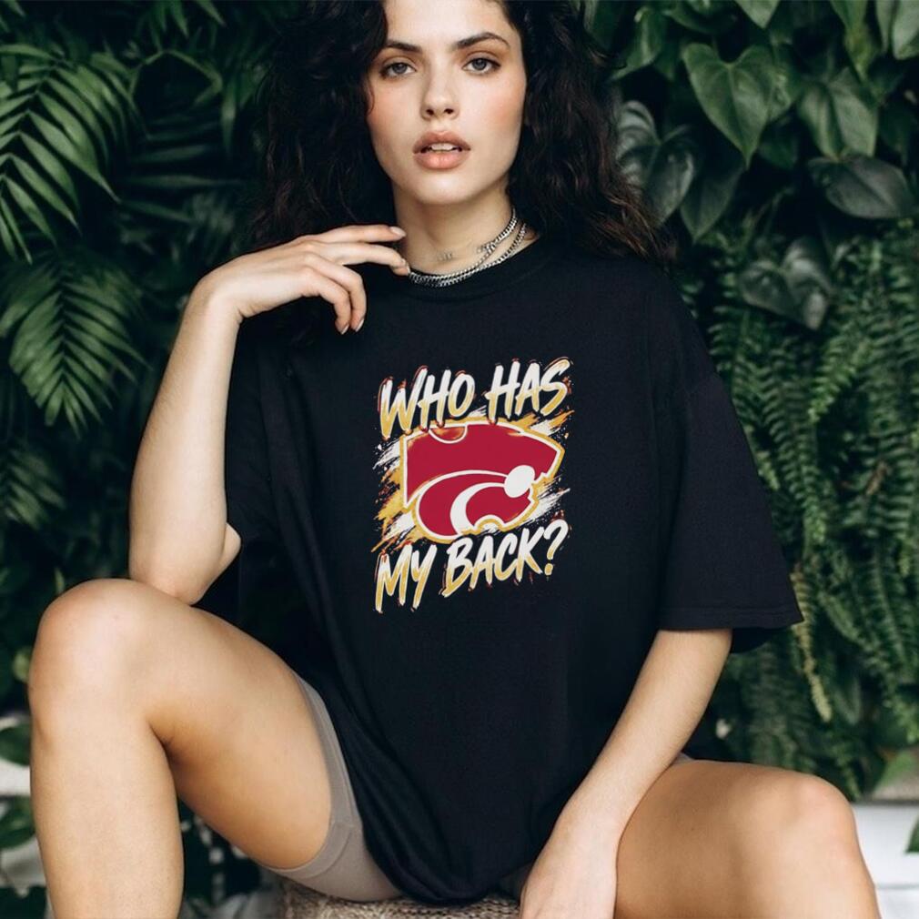 Who has my back Wildcat logo shirt