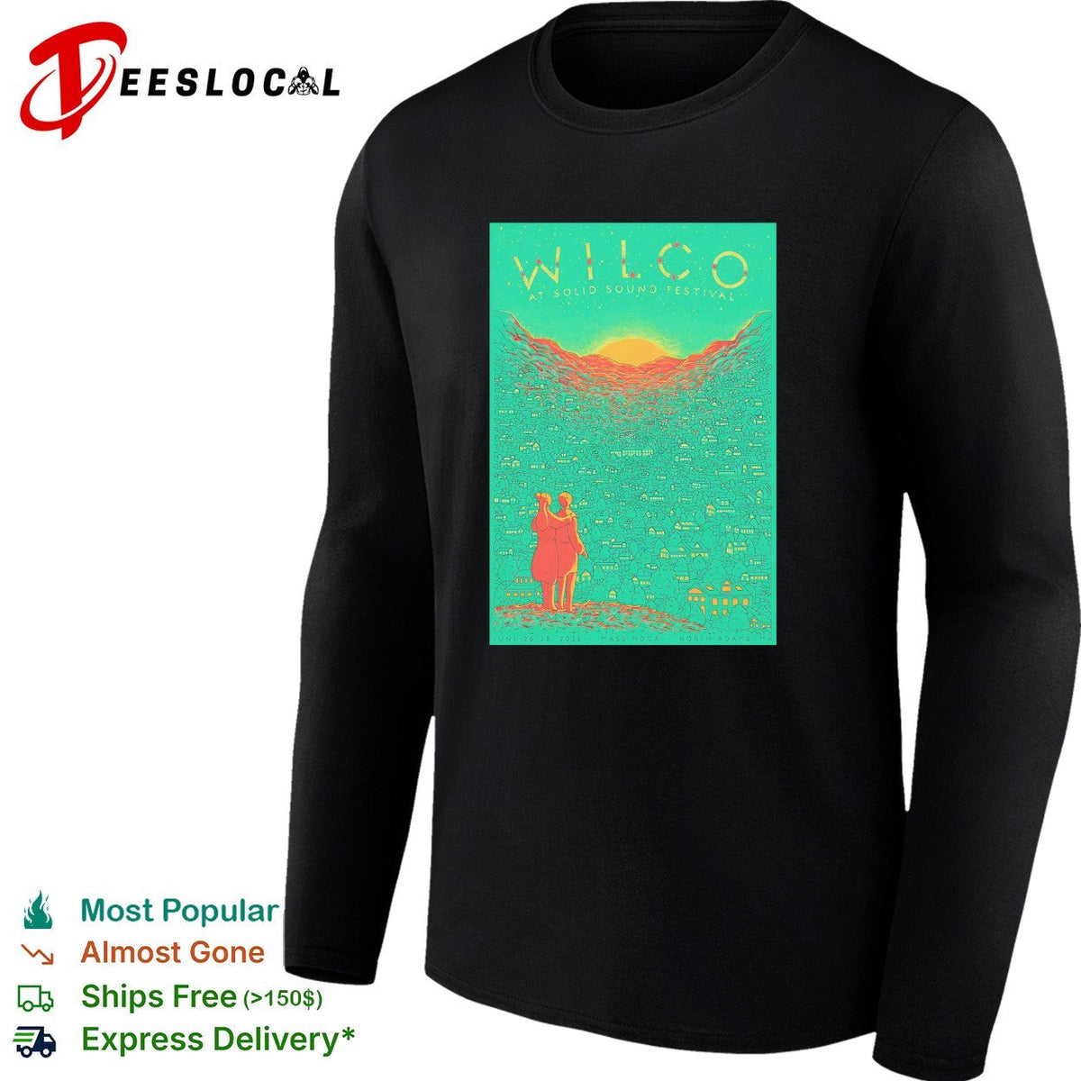 Wilco Solid Sound Festival In North Adams MA June 26 8 2026 poster shirt Unisex