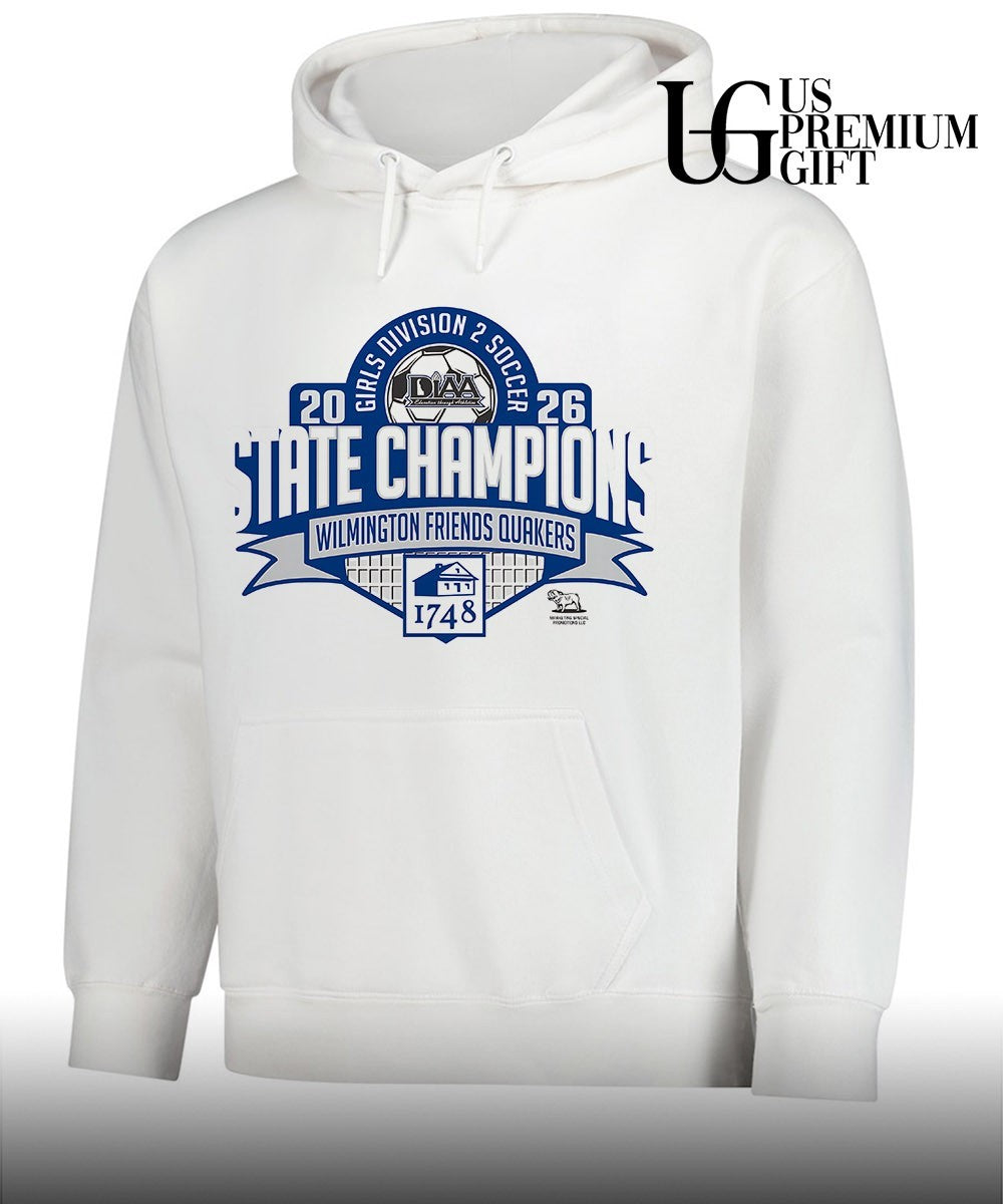Wilmington Friends Quakers DIAA Girls Division 2 Soccer State Champions 2026 shirt Unisex