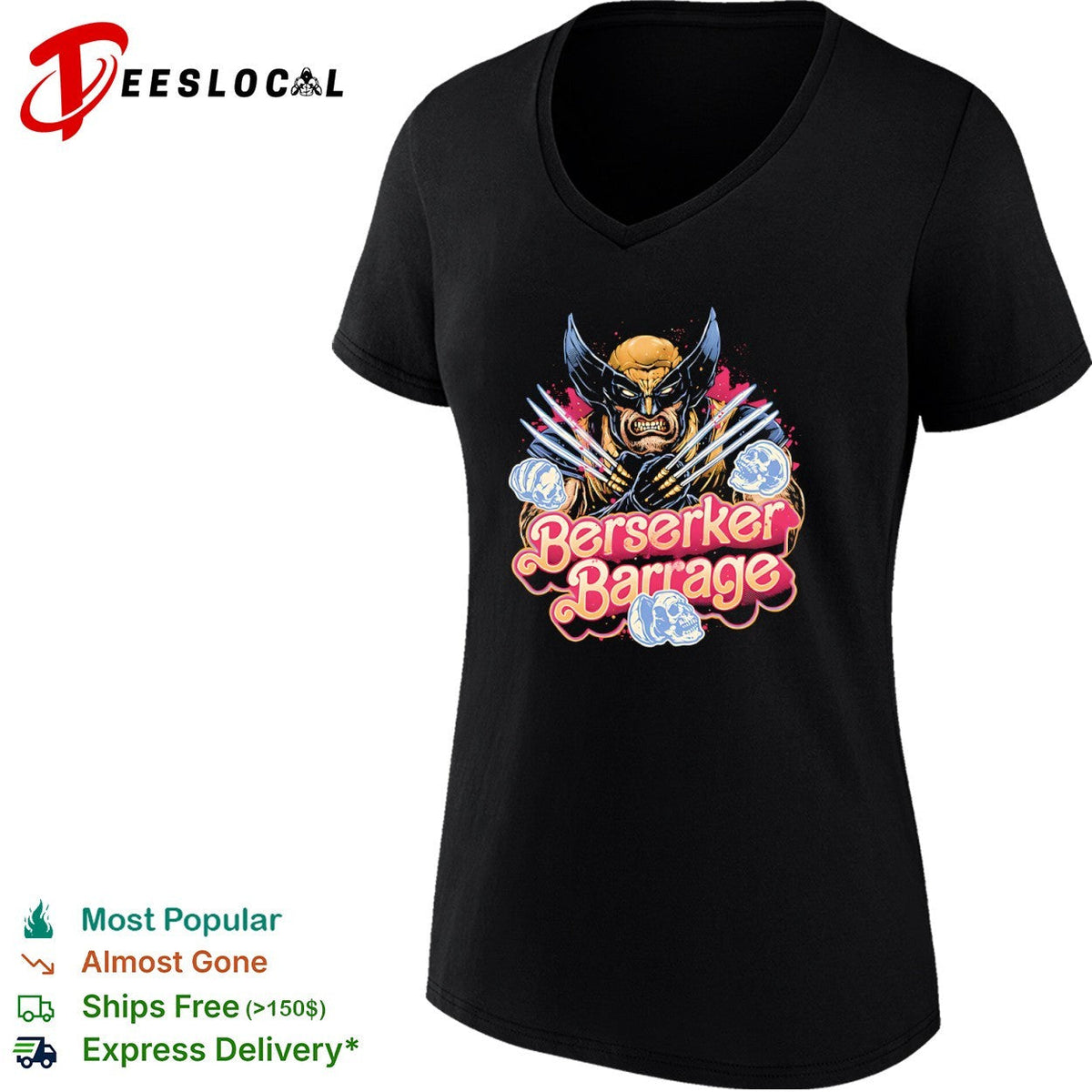Wolverine Berserker Barrage shirt Unisex