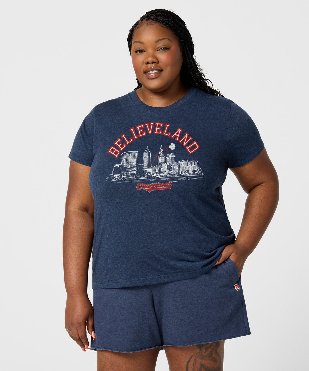 Women's Believeland Cleveland Baseball Unisex