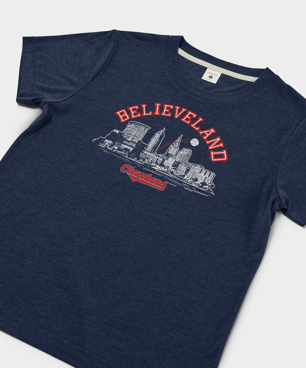 Women's Believeland Cleveland Baseball Unisex