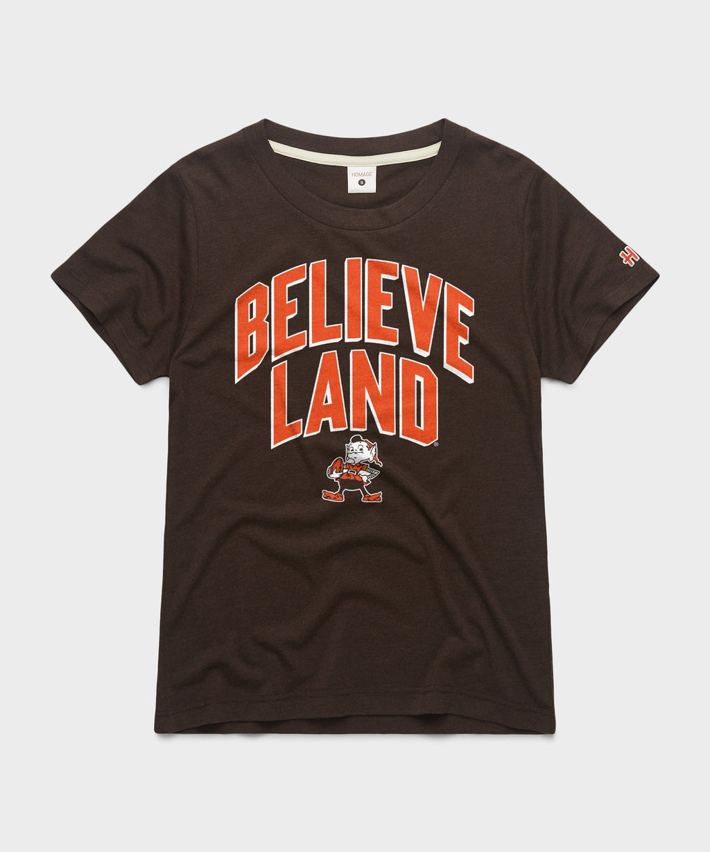 Women's Believeland Cleveland Browns Brownie Unisex
