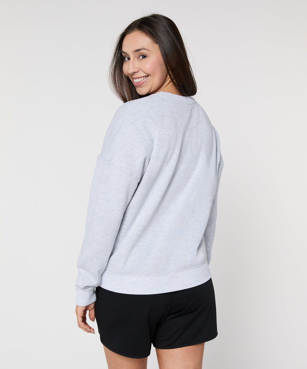 Women's Go-To Drop Shoulder Crewneck Unisex