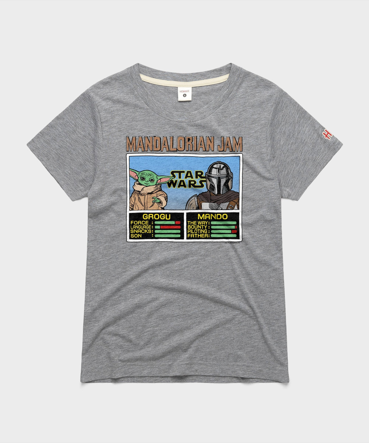 Women's Mandalorian Jam Grogu And Mando Unisex