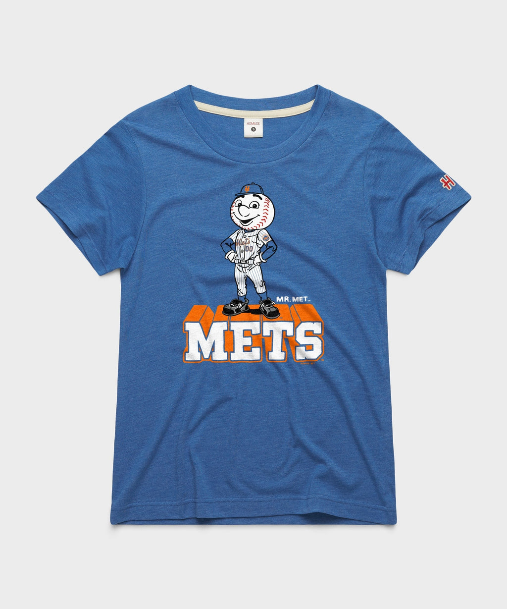 Women's New York Mets Mr. Met Unisex