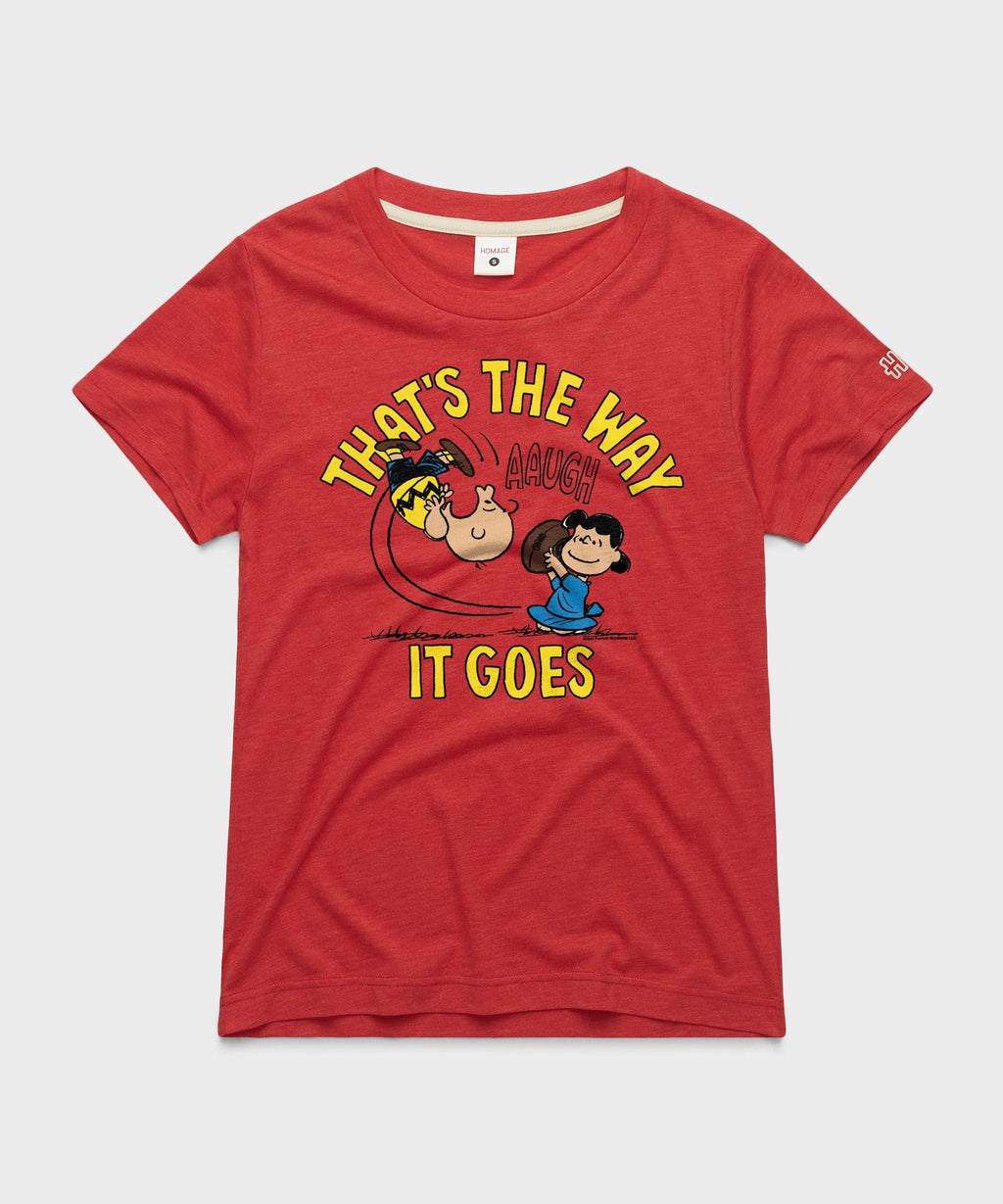 Women's Peanuts That's The Way It Goes Unisex