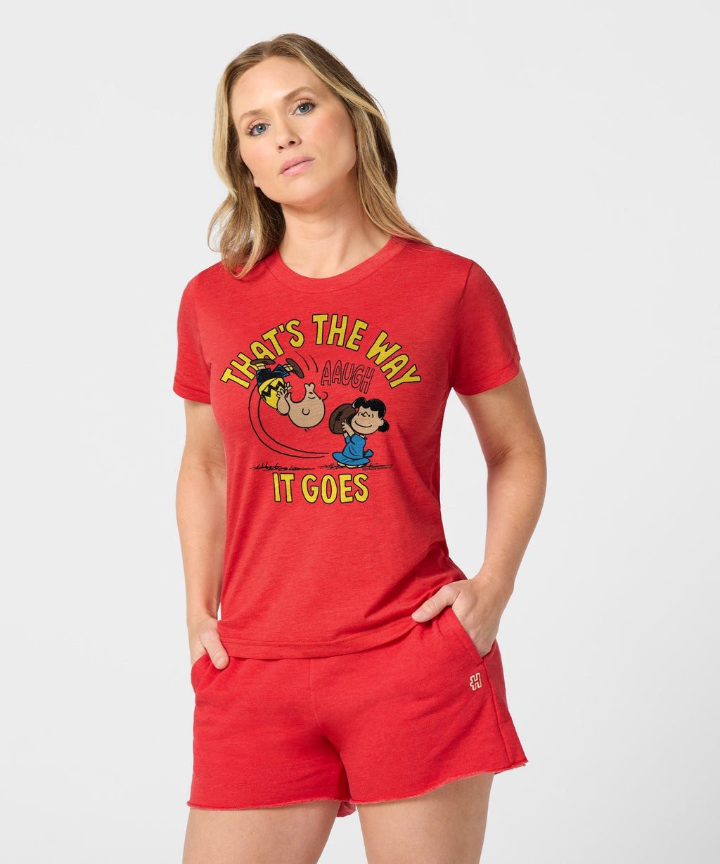 Women's Peanuts That's The Way It Goes Unisex