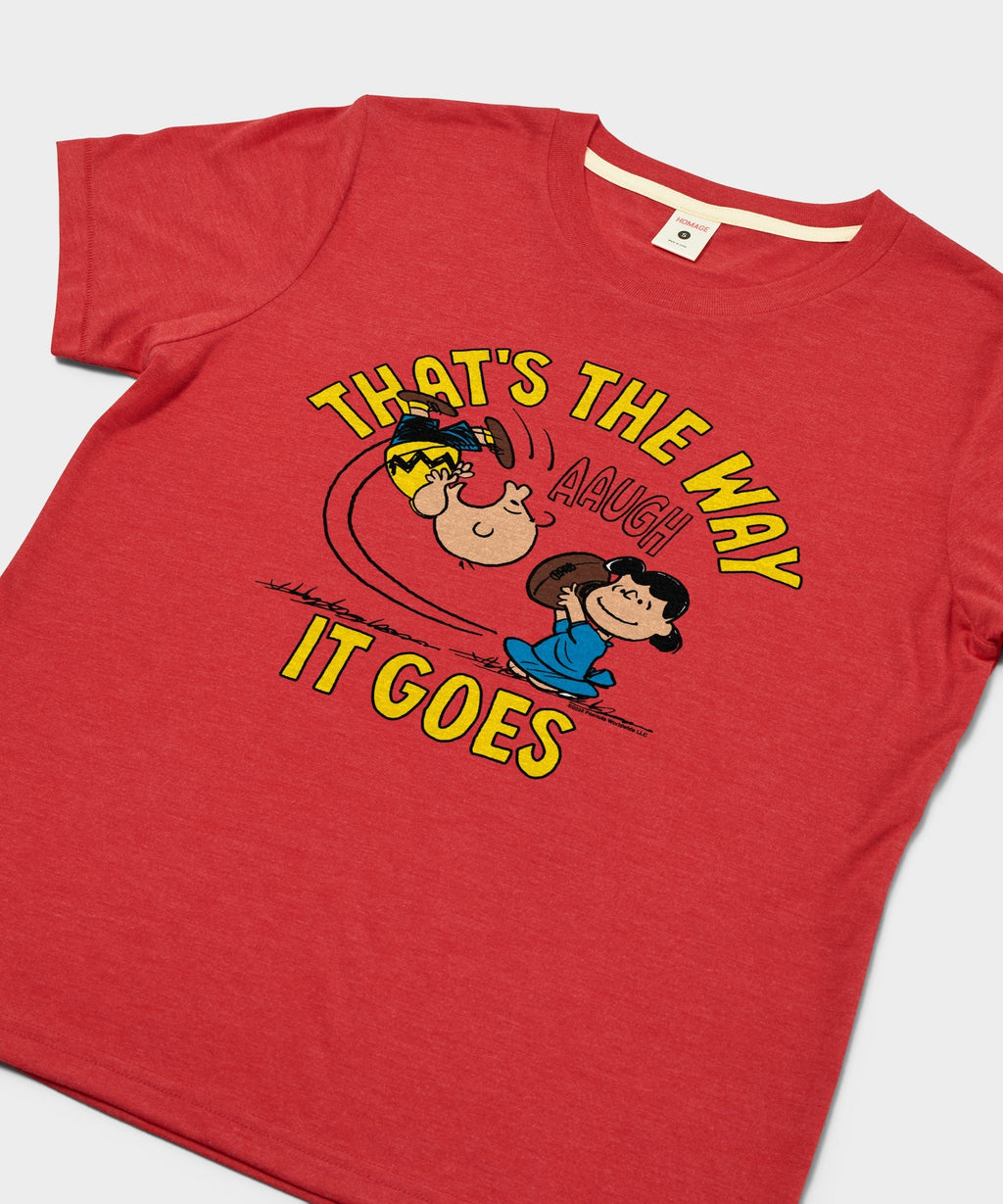 Women's Peanuts That's The Way It Goes Unisex