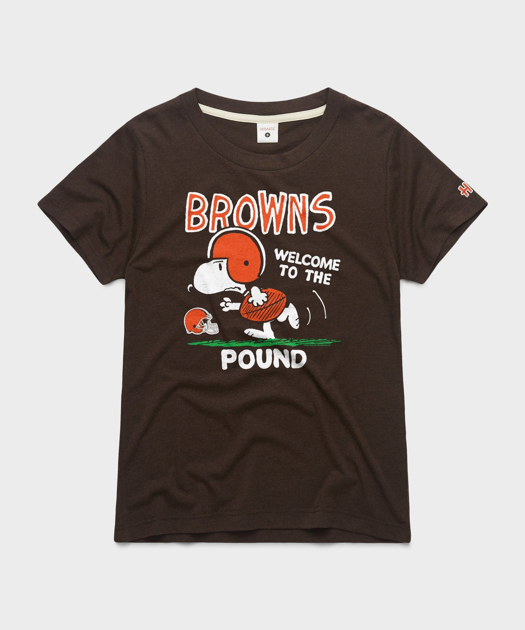 Women's Peanuts x Cleveland Browns Welcome To The Pound Unisex