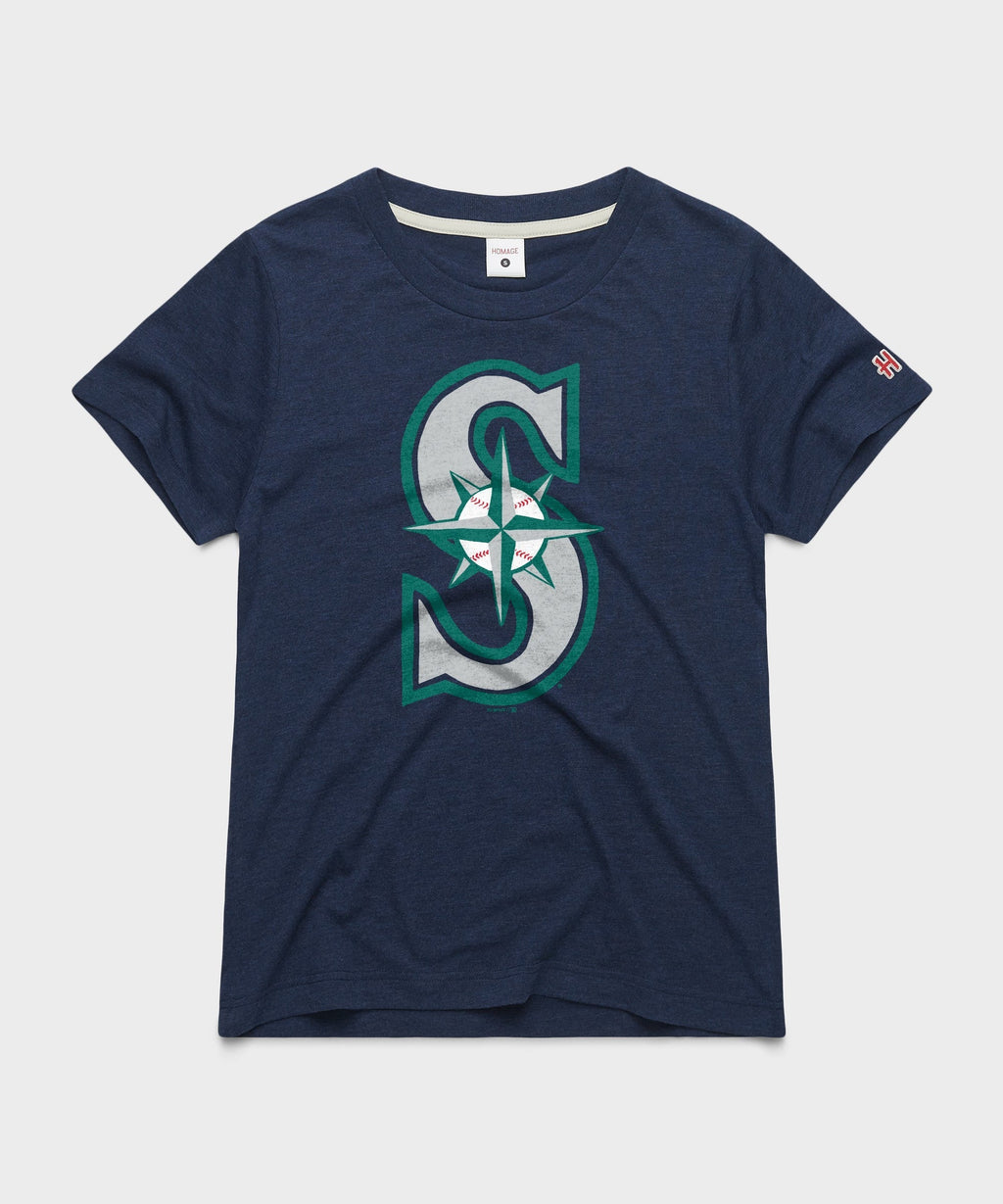 Women's Seattle Mariners Cap Logo '93 Unisex