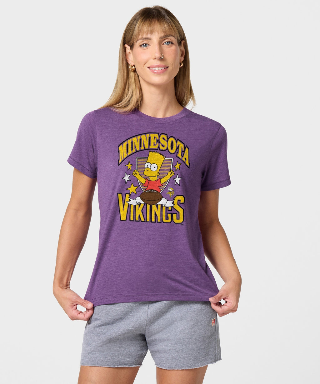 Women's The Simpsons Bart x Minnesota Vikings Unisex