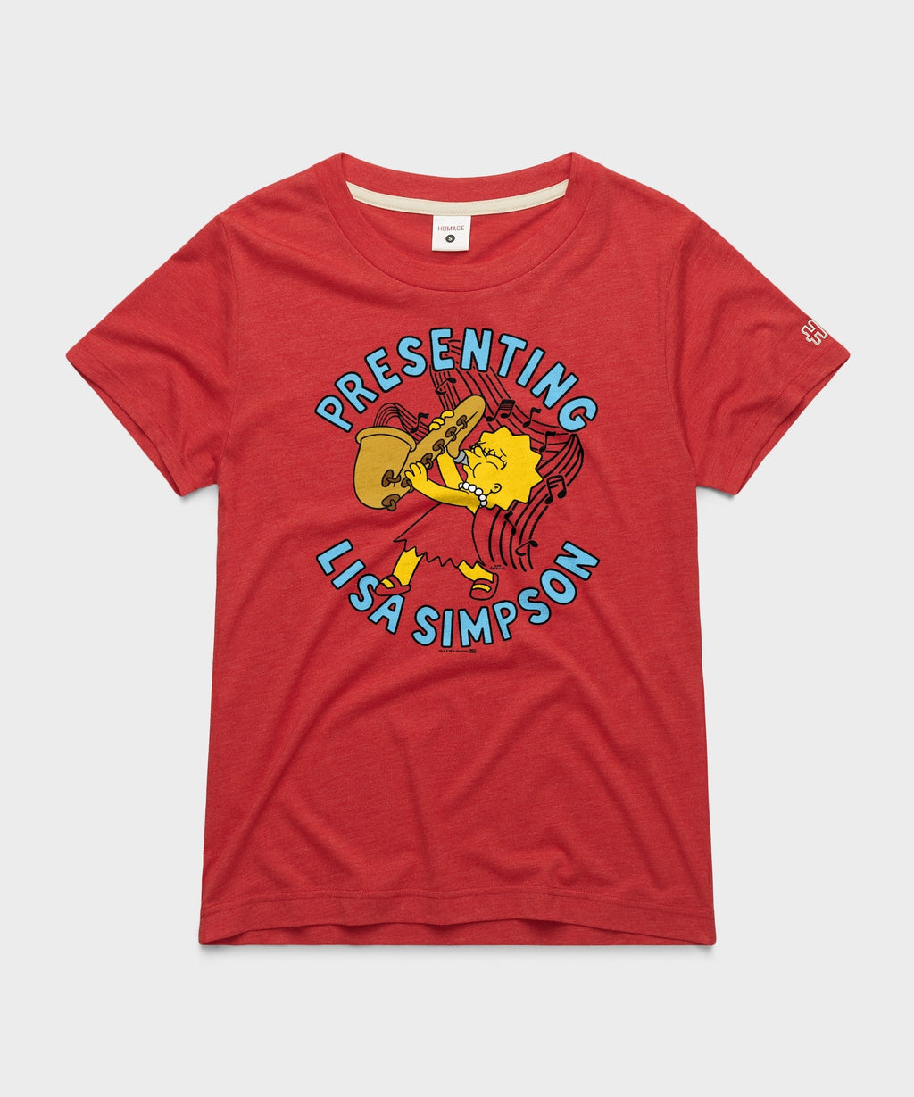 Women's The Simpsons Presenting Lisa Simpson Unisex