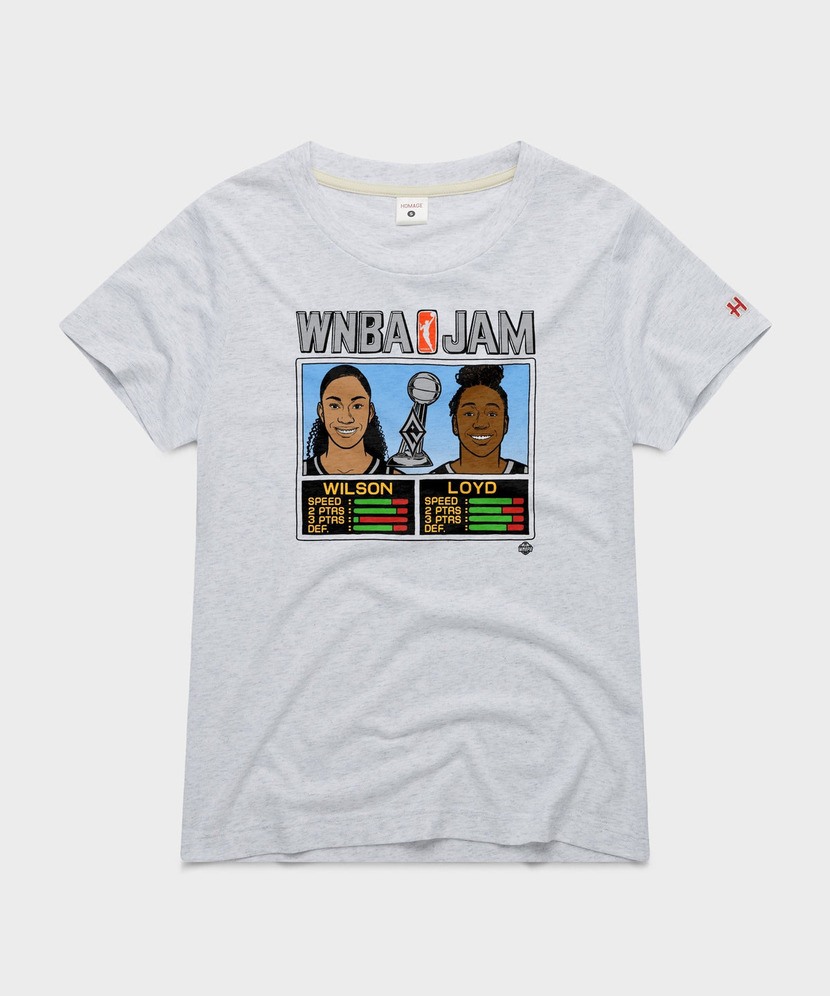 Women's WNBA Jam Aces 2025 Champs Wilson And Loyd Unisex