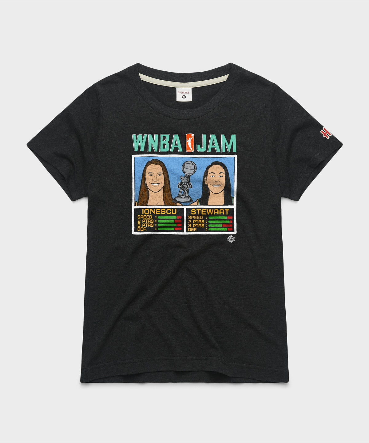 Women's WNBA Jam Liberty 2024 Champs Ionescu And Stewart Unisex
