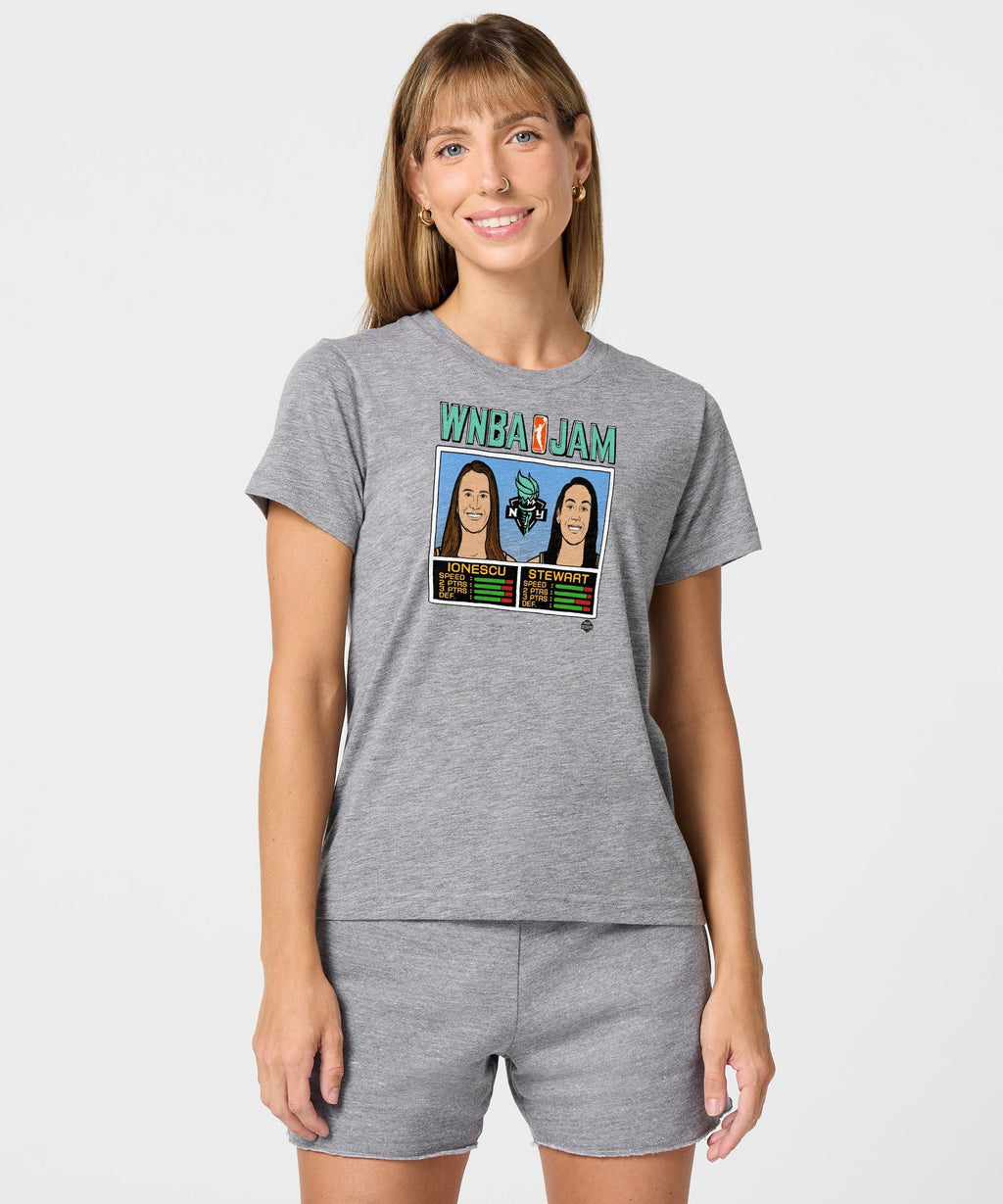 Women's WNBA Jam Liberty Ionescu And Stewart Unisex