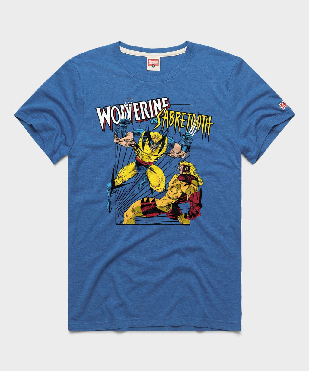 X-Men Wolverine Vs Sabretooth Unisex
