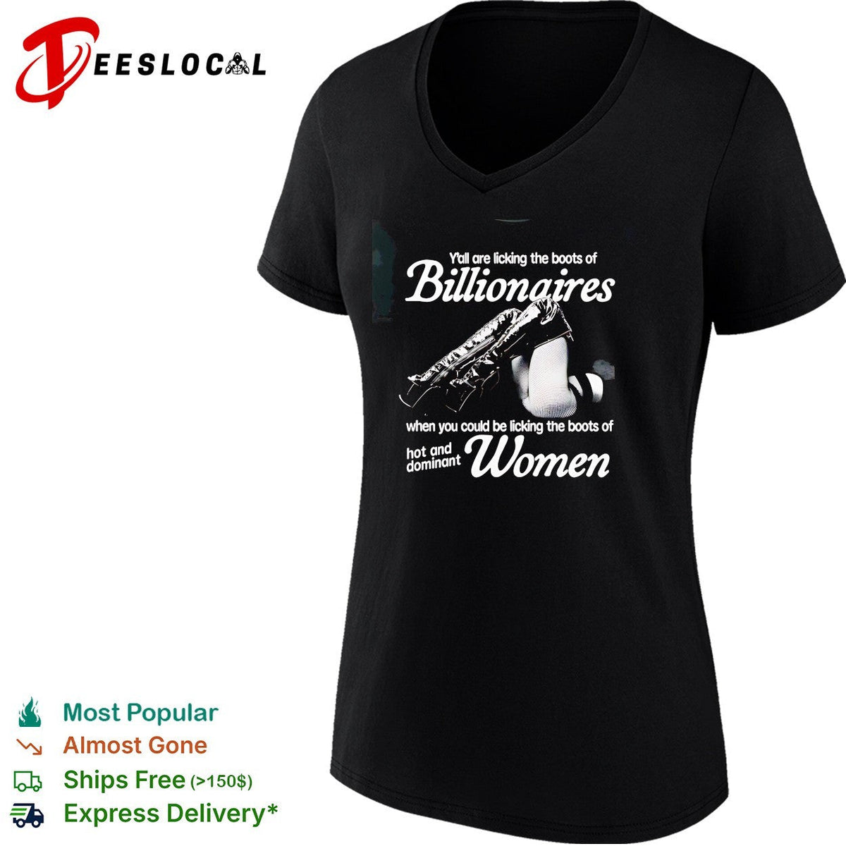 Yall are licking the boots of Billionaires when you could be licking the boots shirt Unisex